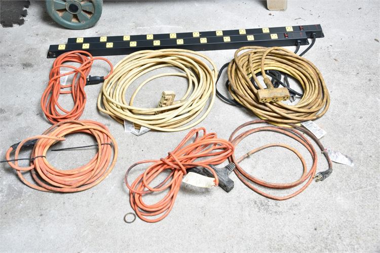 Group Lot Of Extension Cords