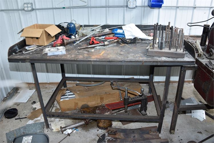 Metal Work Table