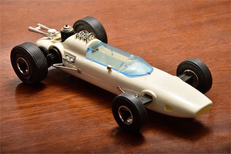 Model Of Vintage Racing Car