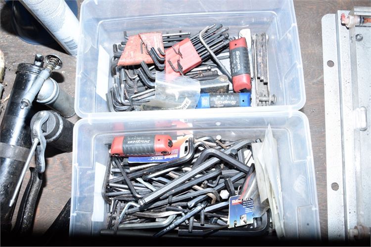 Group Lot Of Allen Wrenches