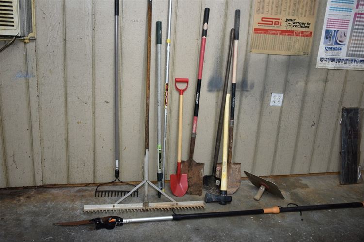 Group Lot Of Garden Tools