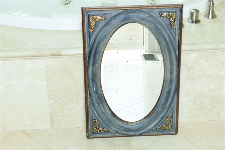 Decorative Framed Oval Mirror