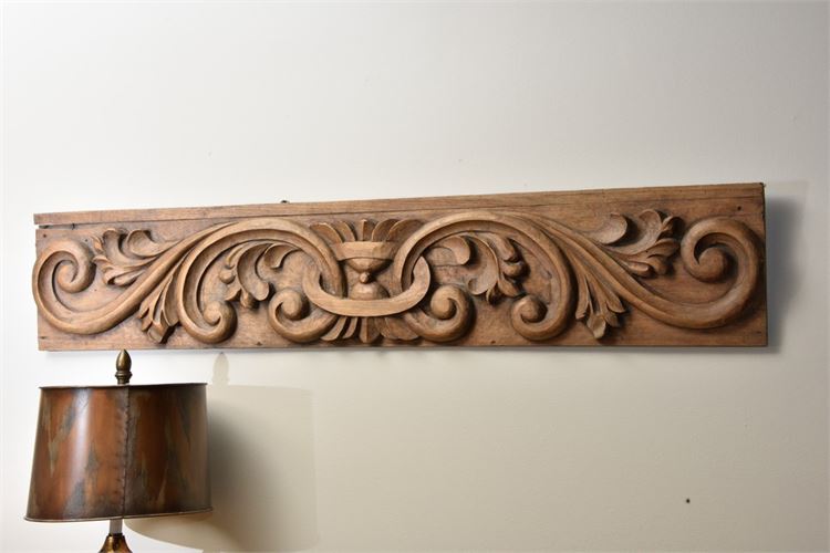 Carved Wood Wall Hanging