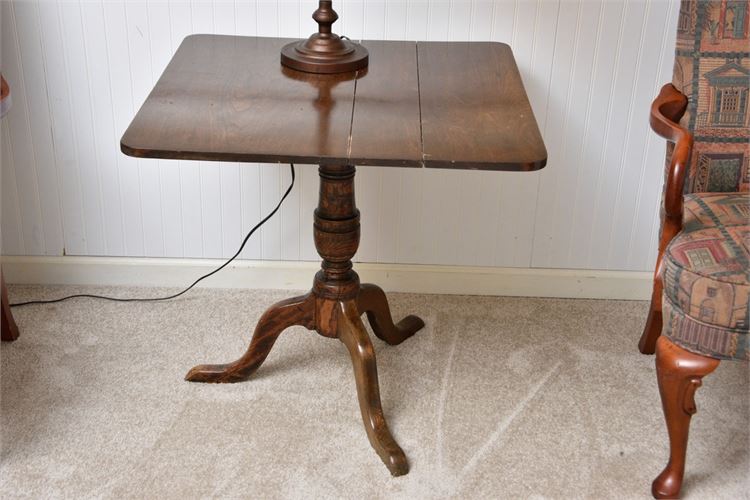 George III Oak Tripod table