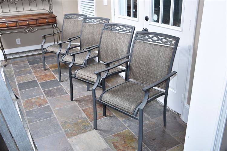 Set Of Four (4) Patio Chairs