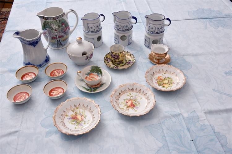 Group Lot Of Porcelain Items