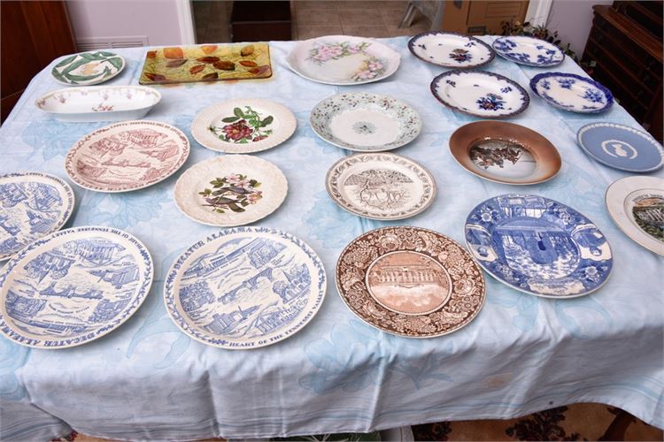Group Lot Of Decorative Plates