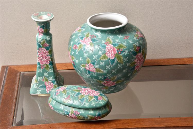 Three (3) Decorative Asian Items