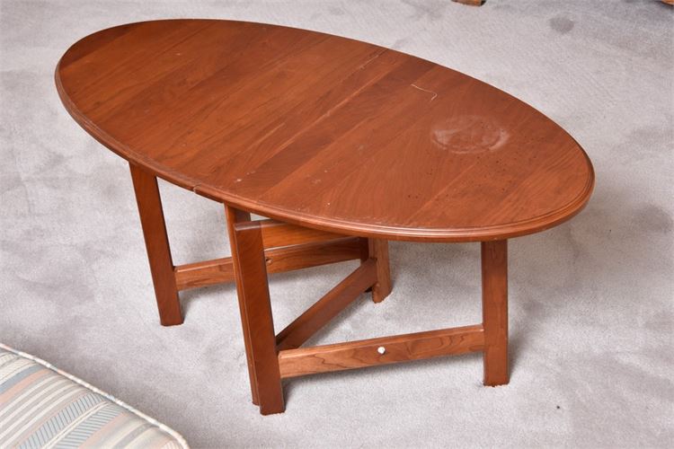 Oval Folding RV Table