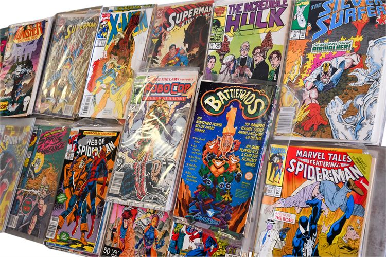 Group Lot Vintage Comic Books