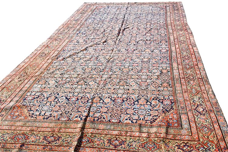 Antique Hand Knotted Persian Rug