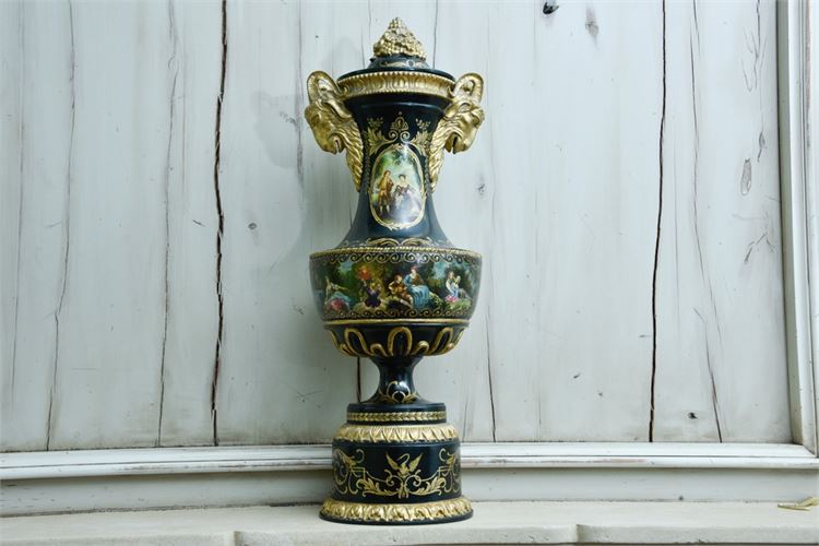 Monumental Neoclassical Style Urn