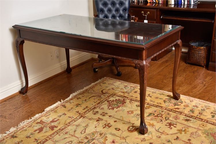 Georgian Style Mahogany Side Table or Desk