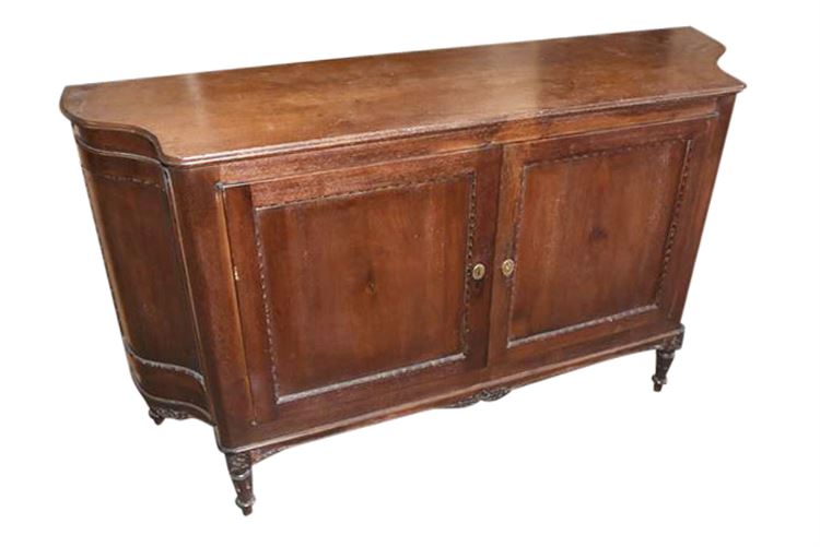 Antique Walnut Side Cabinet