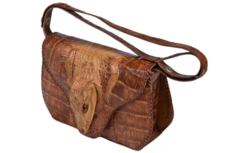 Vintage Cuban Alligator Lady's Handbag