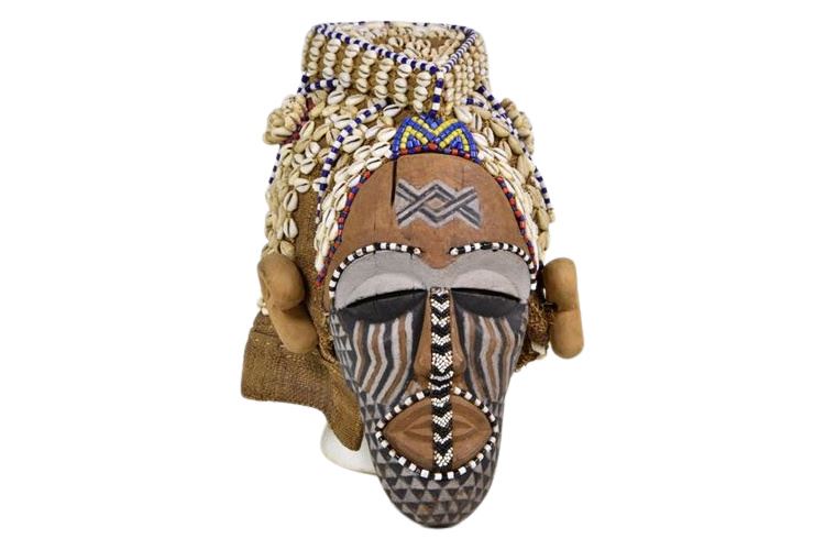 Kuba Kingdom "Nagaady-A-Mwaash" Ceremonial Mask