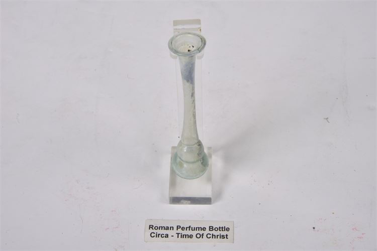 Ancient Roman Glass Perfum Bottle
