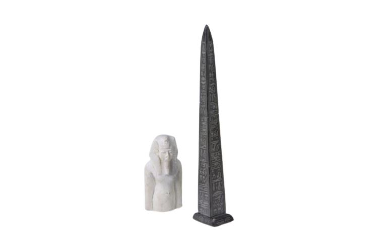 Two (2) Egyptian Stone Articles