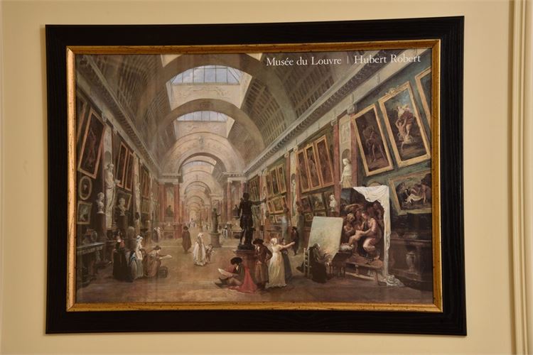 Musee du Louvre, Poster
