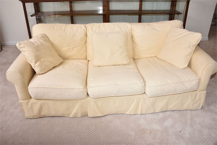 "Shabby Chic' Three Seater Sofa
