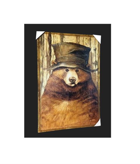 Old Bear Canvas XXL Print (New with Tag)