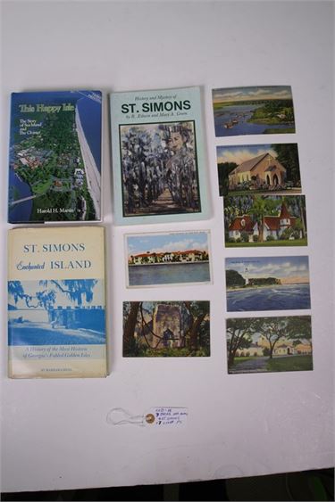 Five Books Georgia Islands, St Simons and Sea Island 2 added after photography