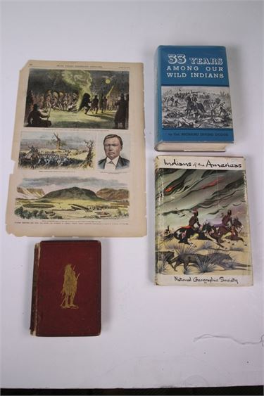Group Three Books and Print on Native American Peoples