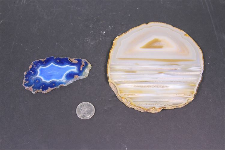 Two (2) Agate Samples