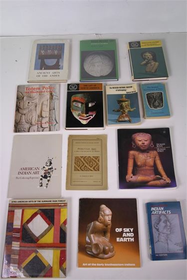 Group 13 Reference Books on American Tribal Art & Artifacts