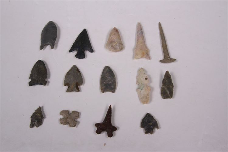 Group 14 Native American Projectile Points