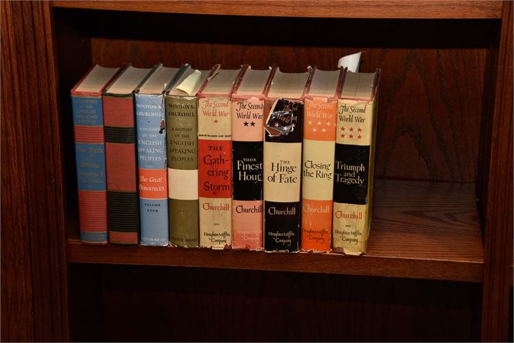 Group of Books by Winston CHURCHILL
