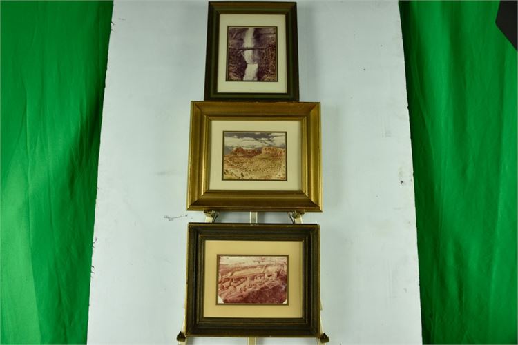 Group Framed Photos of the American West