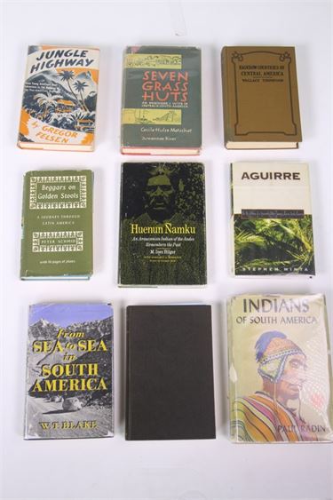 Group 9 Books Related to Exploring the Central &  South America