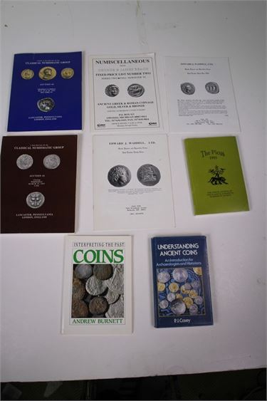 Group 8 Reference Books on Ancient Coins