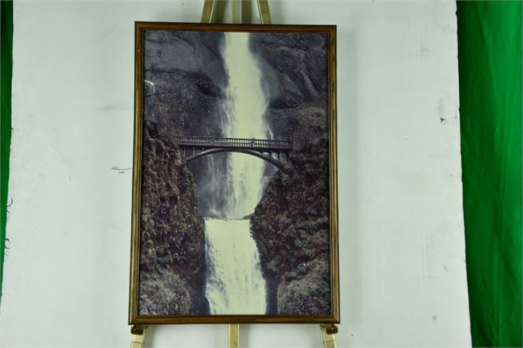 Large Photograph of a Waterfall
