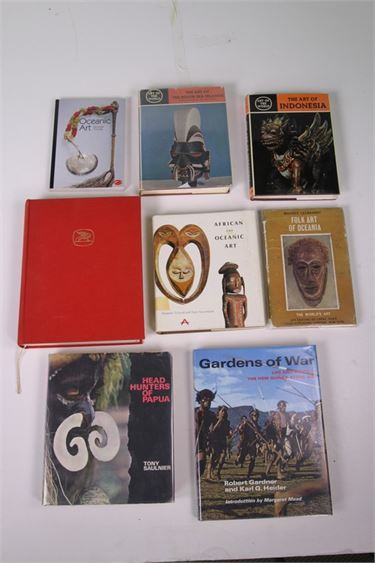 Group 8 Reference Books on Asian, Oceanic & African Art