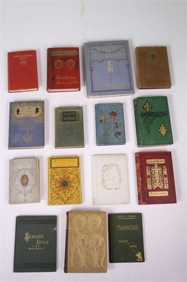 Group 15 Attractive Victorian BookBindings