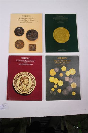 Group Four Sotheby's Coin Auction Catalogs