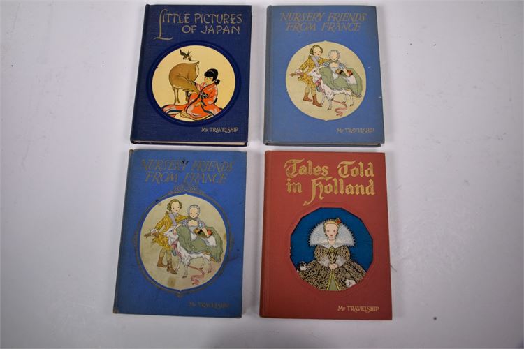 Four (4) Children's Bookhouse Series - My Travelship