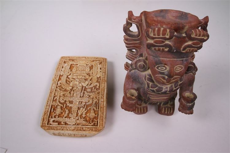 Mexican Terracotta Figures from Cancun