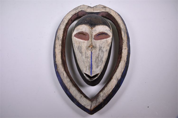 African M'bole Tribe Love Mask