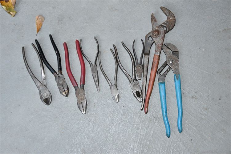 Assorted Pliers & Cutters