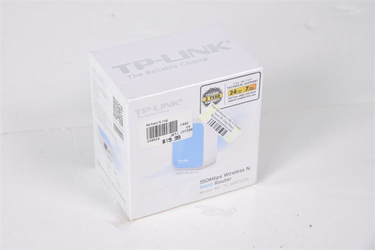 TP-Link 150mbps Wireless N Nano Router (unopened)
