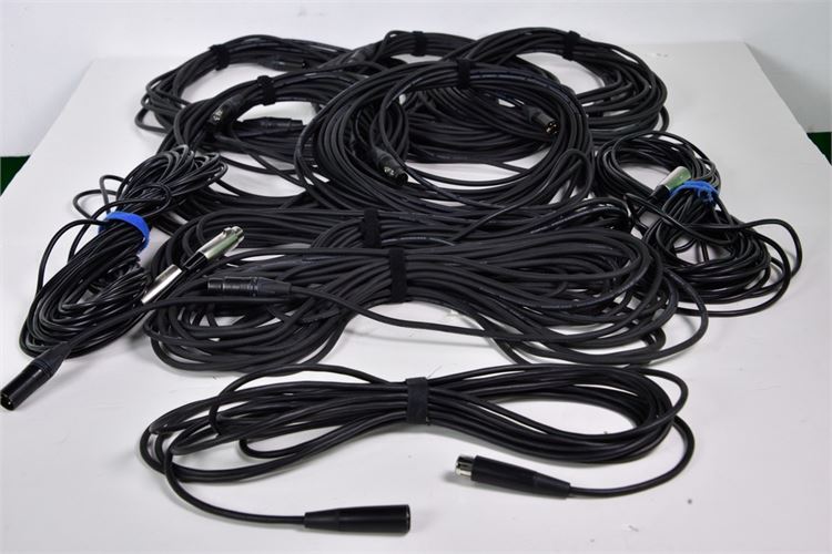 10 25' XLR Mic Cables