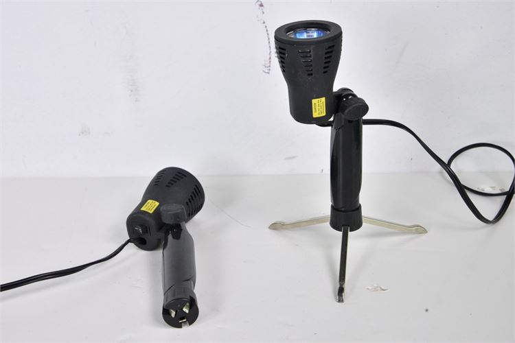 2 Halogen Lights with Stands