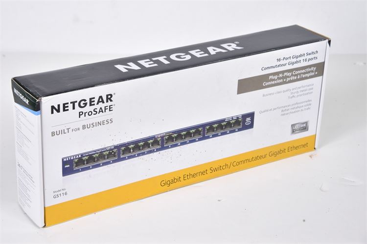 Netgear Prosafe 16 Port Gigabit Switch