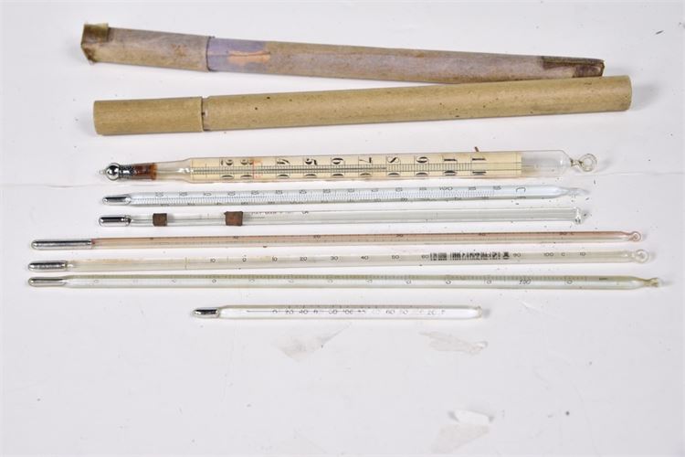 Collection of Vintage HighTemperature Thermometers