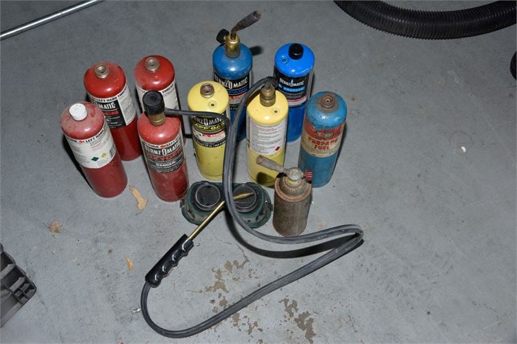Group Lot Propane and Oxygen/Propane Torches