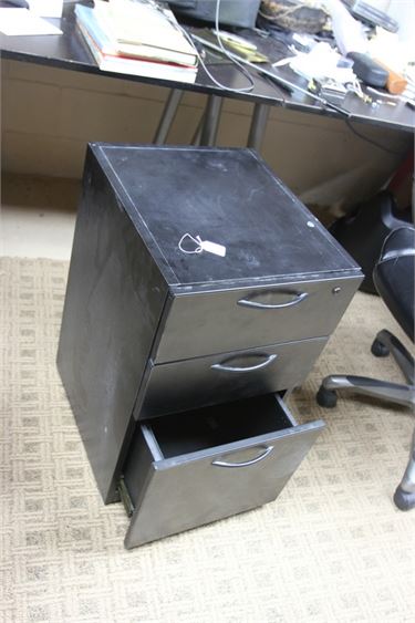 3 drawer rolling file cabinet