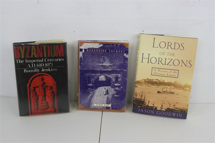 3 Books on Byzantine Empire